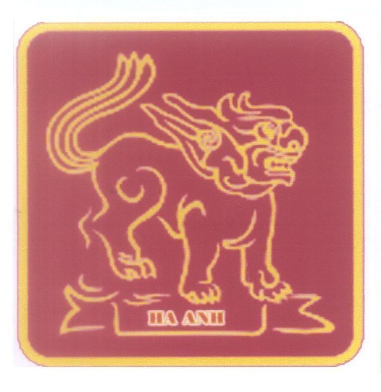 Mẫu nhãn hiệu HA ANH