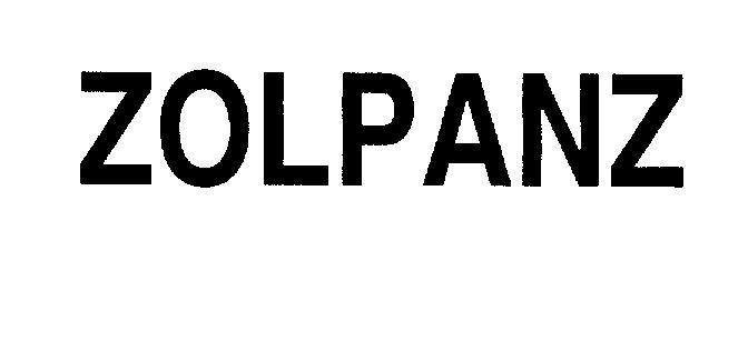 Mẫu nhãn hiệu ZOLPANZ