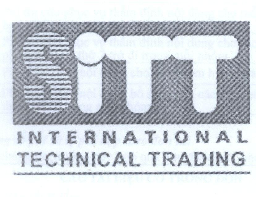 Mẫu nhãn hiệu SiTT INTERNATIONAL TECHNICAL TRADING