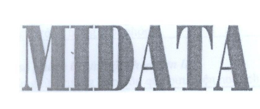 Mẫu nhãn hiệu MIDATA