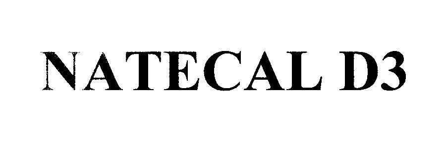 Mẫu nhãn hiệu NATECAL D3