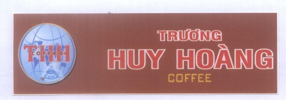 Mẫu nhãn hiệu THH COFFEE Trương Huy Hoàng COFFEE