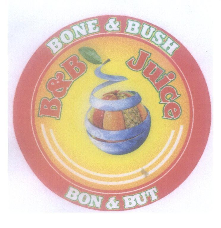 Mẫu nhãn hiệu BONE & BUSH B&B Juice BON & BUT