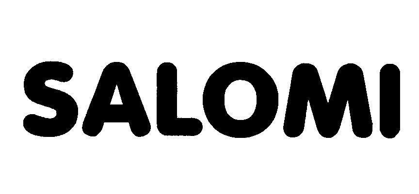 Mẫu nhãn hiệu SALOMI
