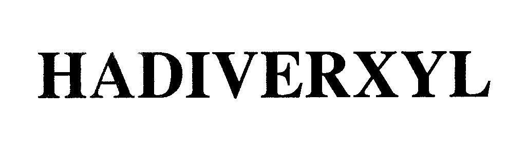 Mẫu nhãn hiệu HADIVERXYL
