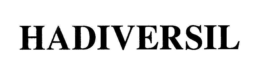 Mẫu nhãn hiệu HADIVERSIL