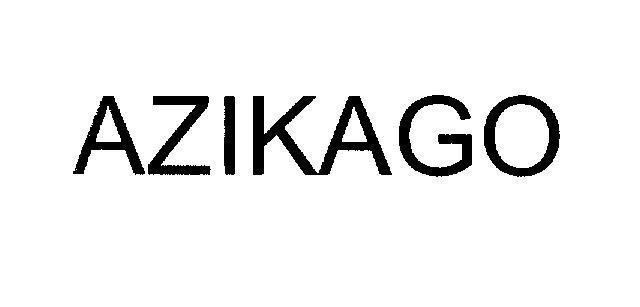 Mẫu nhãn hiệu AZIKAGO