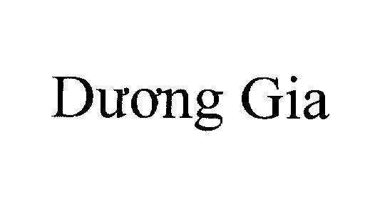 Mẫu nhãn hiệu Dương Gia
