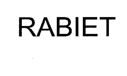 Mẫu nhãn hiệu RABIET