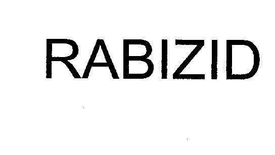 Mẫu nhãn hiệu RABIZID