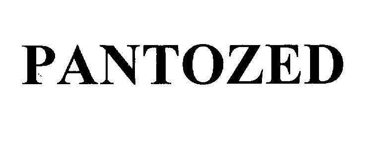Mẫu nhãn hiệu PANTOZED
