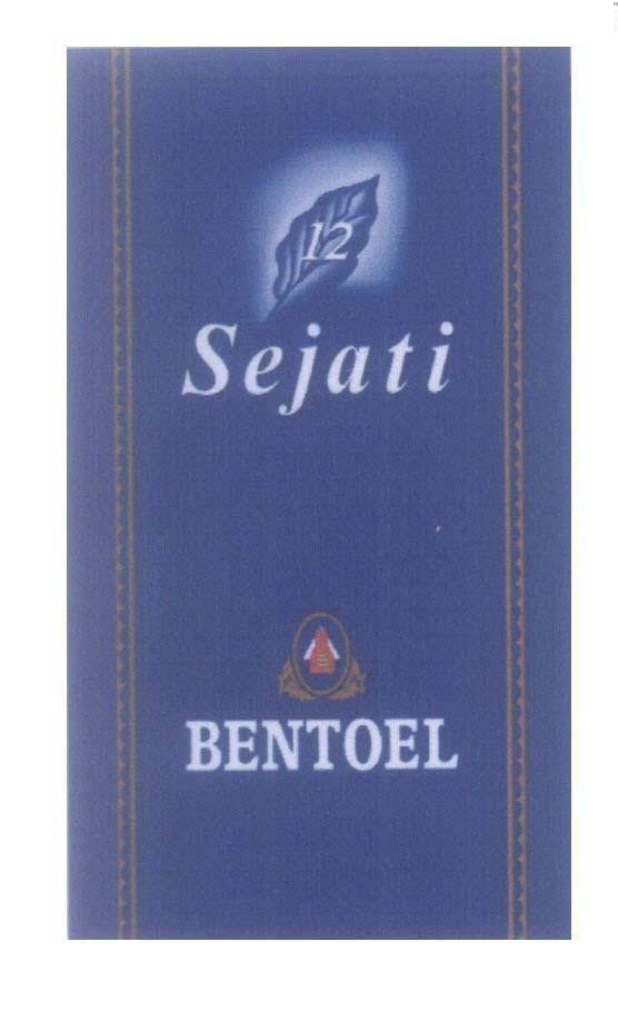 Mẫu nhãn hiệu Sejati BENTOEL 12