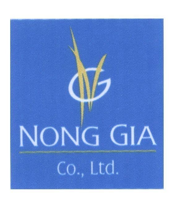 Mẫu nhãn hiệu NG NONG GIA Co., ltd.