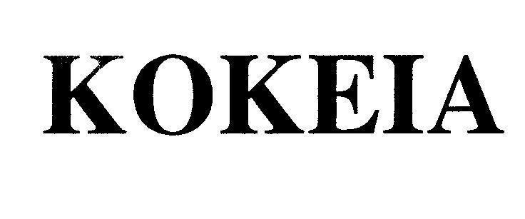 Mẫu nhãn hiệu KOKEIA