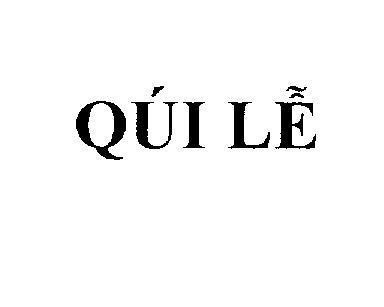 Mẫu nhãn hiệu Quí Lễ