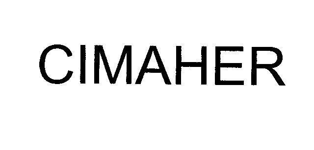 Mẫu nhãn hiệu CIMAHER