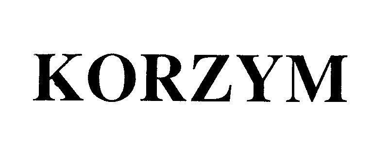 Mẫu nhãn hiệu KORZYM