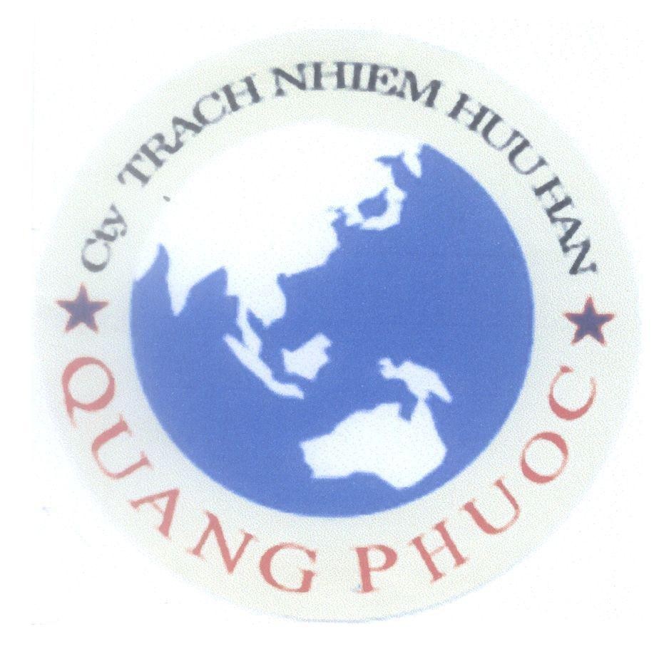 Mẫu nhãn hiệu QUANG PHUOC Cty TRACH NHIEM HUU HAN
