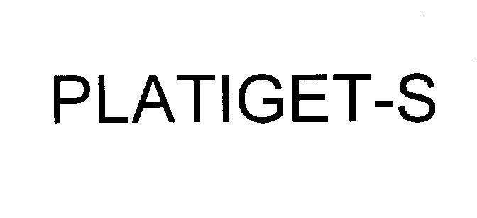 Mẫu nhãn hiệu PLATIGET-S