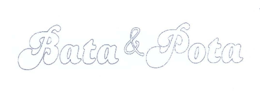 Mẫu nhãn hiệu Bata & Pota