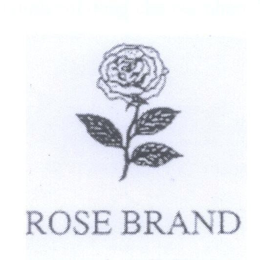 Mẫu nhãn hiệu ROSE BRAND