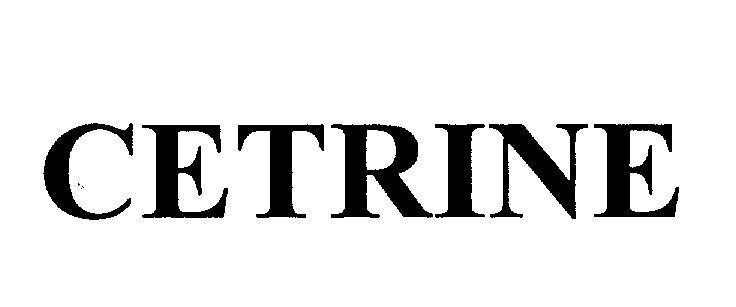 Mẫu nhãn hiệu CETRINE