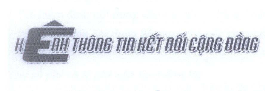 Mẫu nhãn hiệu kênh thông tin kết nối cộng đồng