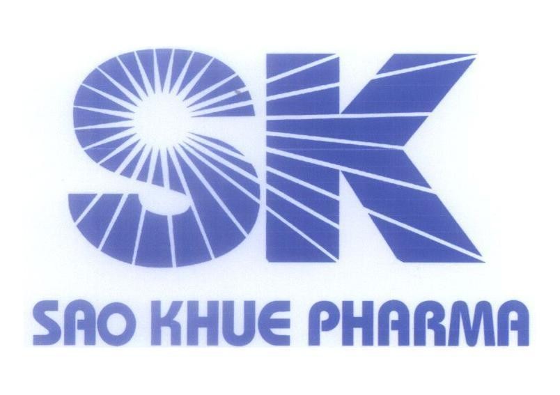 Mẫu nhãn hiệu SK SAO KHUE PHARMA