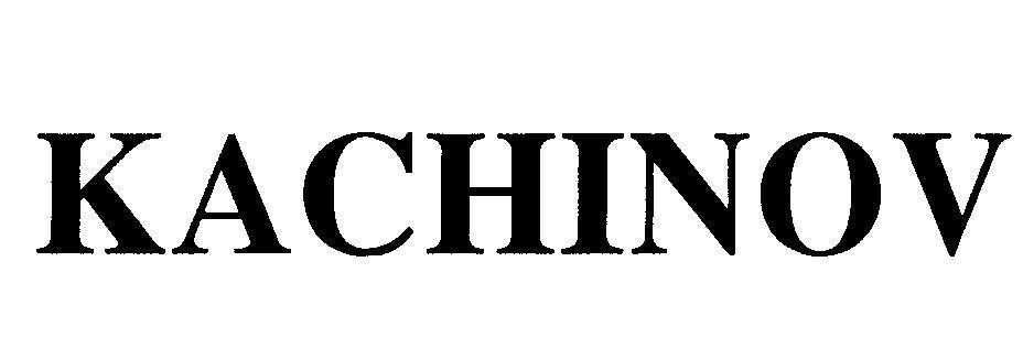 Mẫu nhãn hiệu KACHINOV
