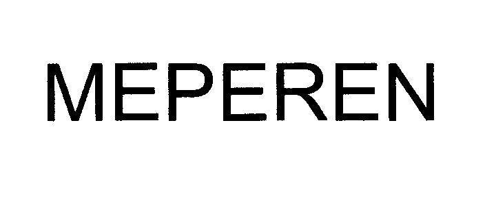 Mẫu nhãn hiệu MEPEREN