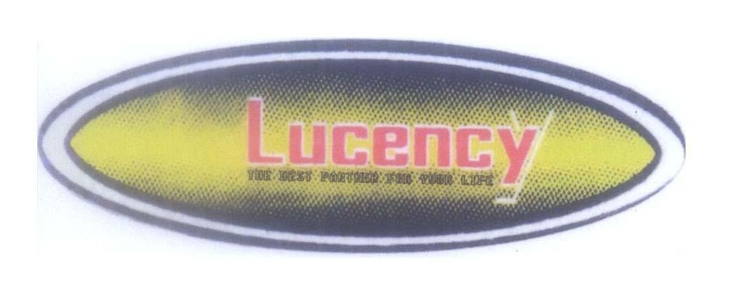 Mẫu nhãn hiệu Lucency THE BEST PARTNER FOR YOUR LIFE