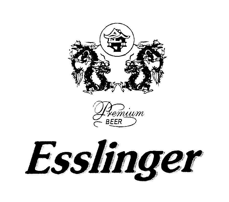 Mẫu nhãn hiệu Premium BEER Esslinger