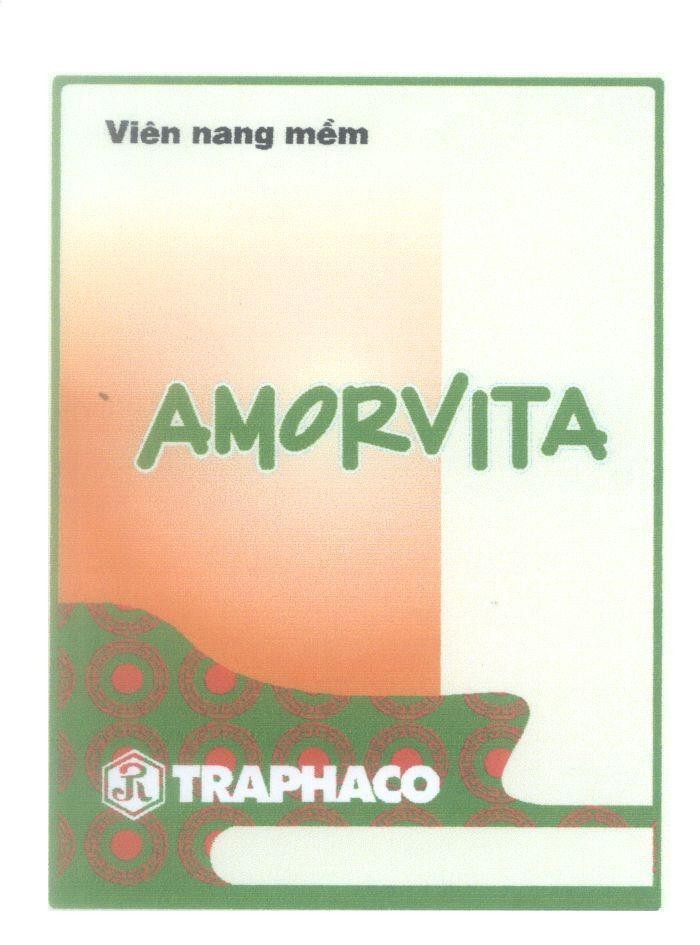 Mẫu nhãn hiệu AMORVITA TRAPHACO Viêm nang mềm R