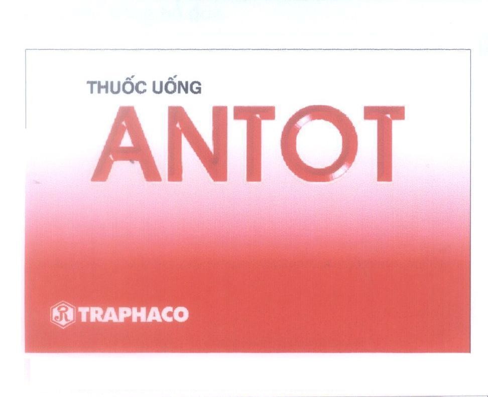 Mẫu nhãn hiệu ANTOT TRAPHACO Thuốc uống R