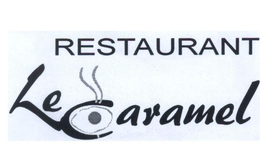 Mẫu nhãn hiệu RESTAURANT Le Caramel