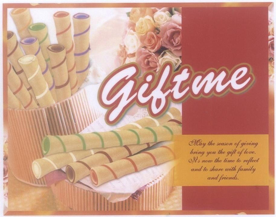 Mẫu nhãn hiệu GIFTME May the season of giving bring you the gift of love.it's now the time to reflect and to share with family