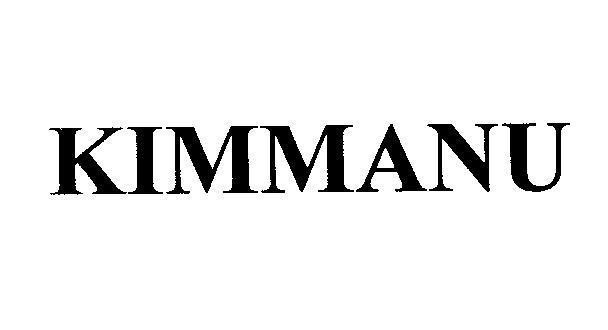 Mẫu nhãn hiệu KIMMANU