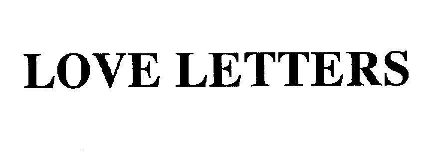 Mẫu nhãn hiệu LOVE LETTERS