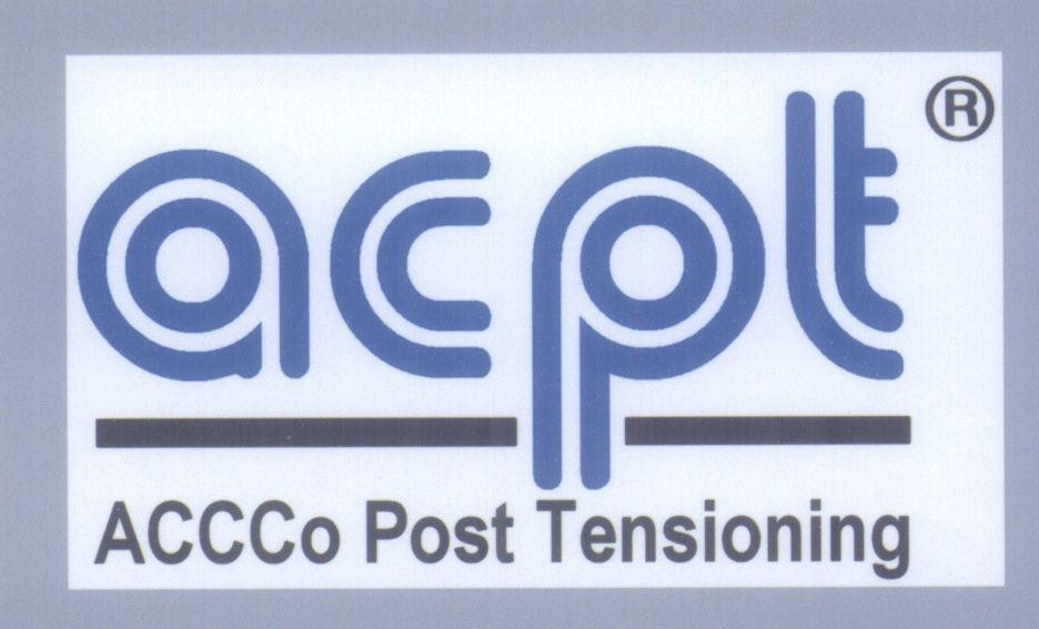 Mẫu nhãn hiệu acpt ACCCo Post Tensioning