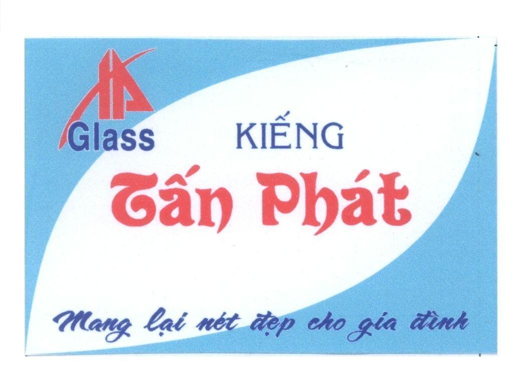 Mẫu nhãn hiệu TP Glass Kiếng Tấn Phát mang lại nét đẹp cho gia đình