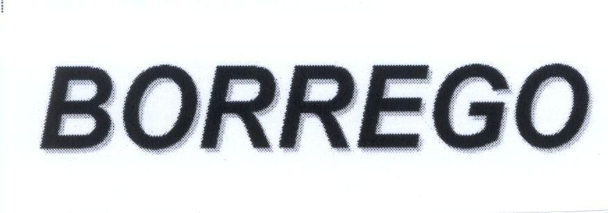 Mẫu nhãn hiệu BORREGO