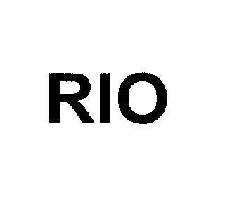 Mẫu nhãn hiệu RIO