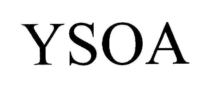 Mẫu nhãn hiệu YSOA