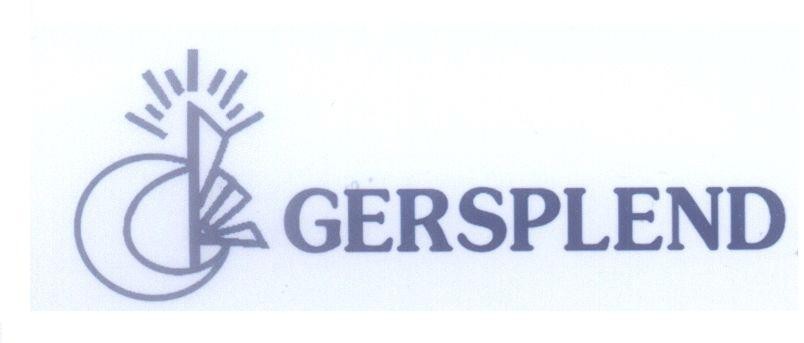 Mẫu nhãn hiệu GERSPLEND