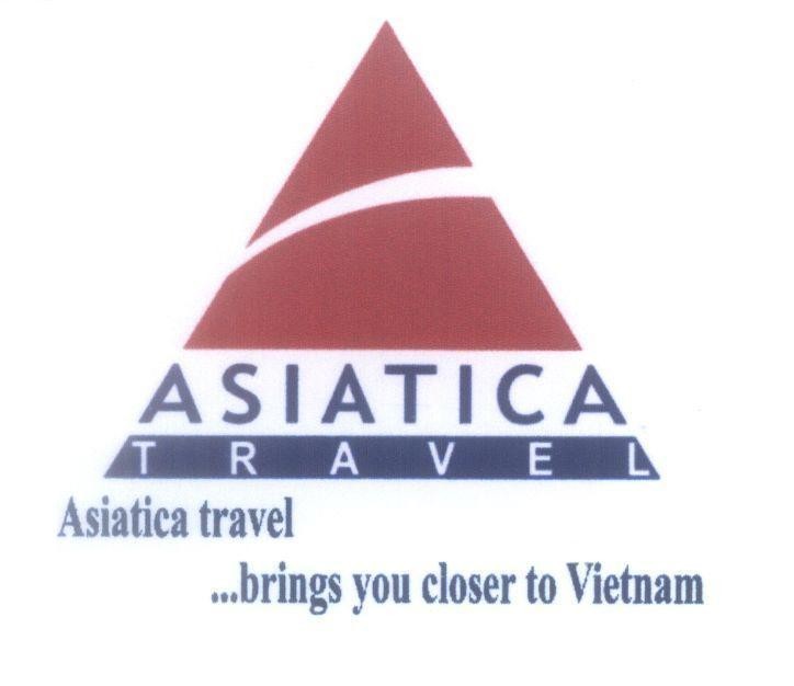 Mẫu nhãn hiệu ASIATICA TRAVEL Asiatica travel ...brings you closer to Vietnam