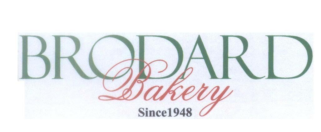 Mẫu nhãn hiệu BRODARD Bakery Since1948