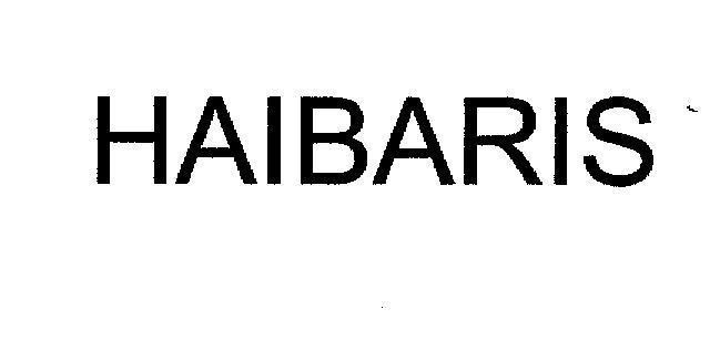 Mẫu nhãn hiệu HAlBARlS