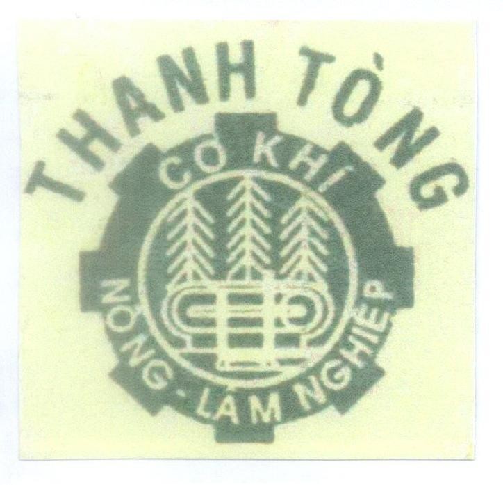 Mẫu nhãn hiệu Thanh Tòng cơ khí nông - lâm nghiệp