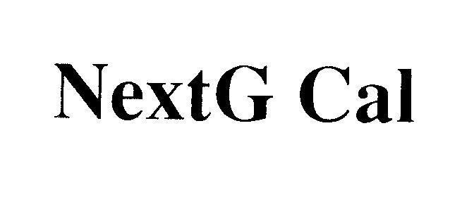 Mẫu nhãn hiệu NextG Cal