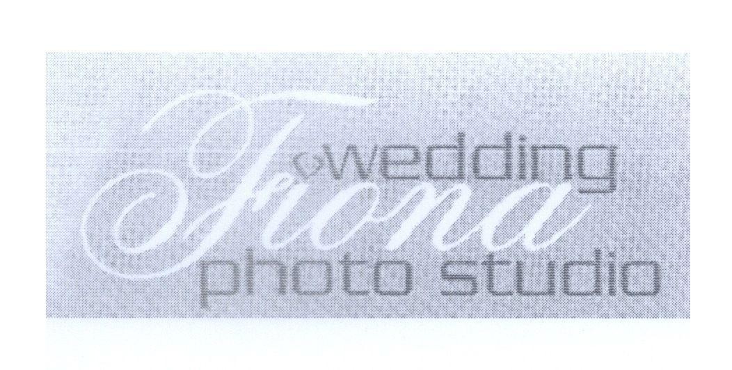 Mẫu nhãn hiệu Fiona Wedding photo studio